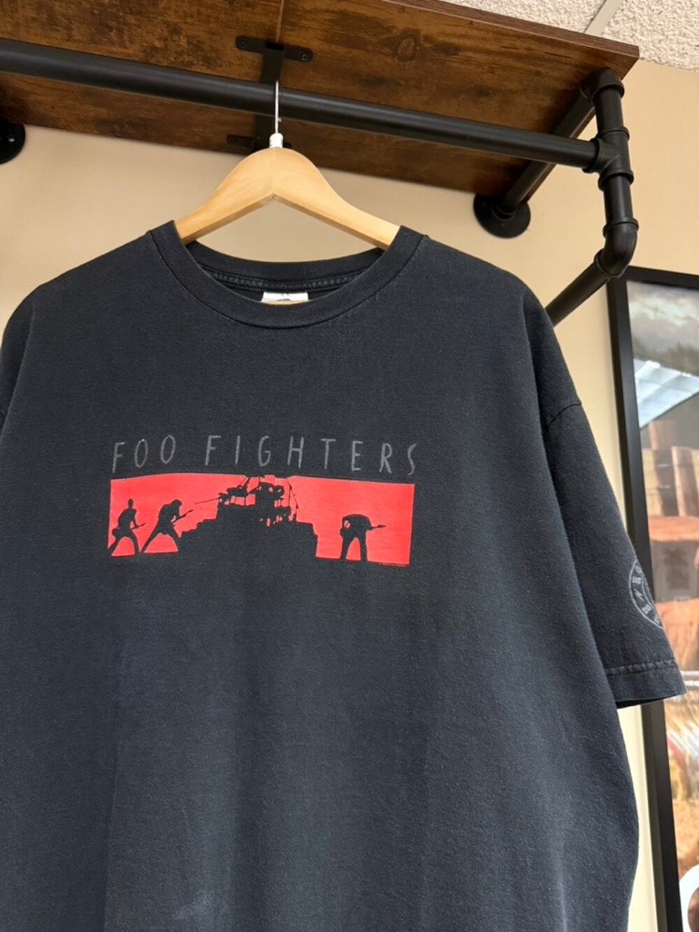 2003 Foo Fighters One by One Tour Vintage Band Tee Shirt Red Hot Chili Peppers